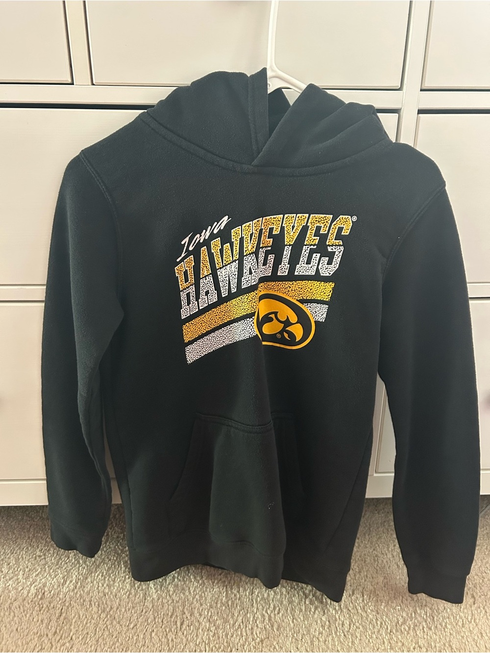 Iowa Hawkeyes Black & Gold Hoodie
